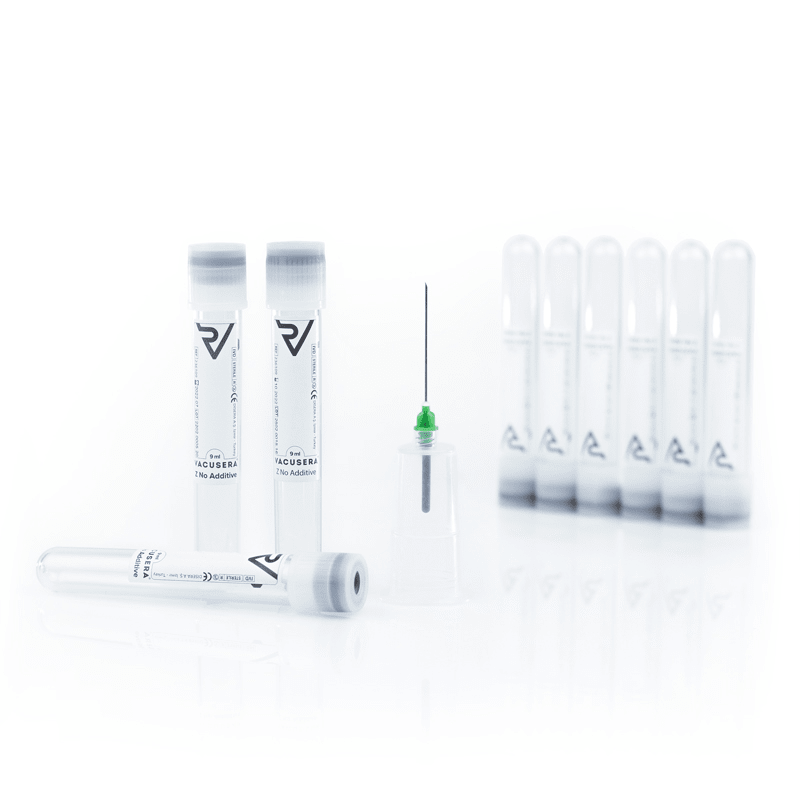 Пробірка Вакуумна VACUSERA®, 6мл, без наповнювача, 13х100мм, №100